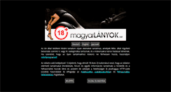 Desktop Screenshot of magyarlanyok.net